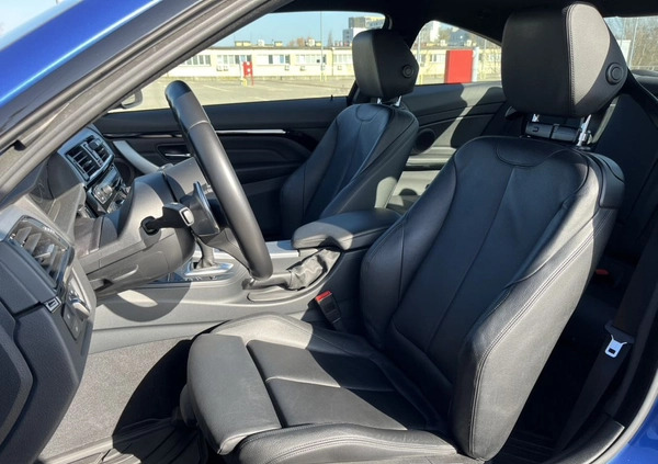 BMW Seria 4 cena 99900 przebieg: 42900, rok produkcji 2014 z Warszawa małe 407
